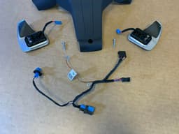 BMW BMW X3 X4 X5 X6 F25 F26 F15 F16 GENUINE M Steering Wheel Shift Paddles SET — thumbnail 3