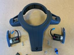 BMW BMW 1 2 3 4 F20 F21 F22 F30 F31 F34 F32 F33 F36 Steering Wheel Shift Paddles SET — thumbnail 3