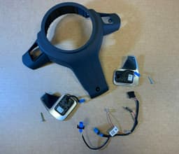 BMW BMW 1 2 3 4 F20 F21 F22 F30 F31 F34 F32 F33 F36 Steering Wheel Shift Paddles SET — thumbnail 1