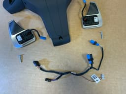 BMW BMW 1 2 3 4 F20 F21 F22 F30 F31 F32 F33 F34 F36 Steering Wheel Shift Paddles SET — thumbnail 3