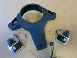 BMW BMW X3 X4 X5 X6 F25 F26 F15 F16 GENUINE M Steering Wheel Shift Paddles SET — thumbnail 2