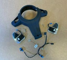 BMW BMW X3 X4 X5 X6 F25 F26 F15 F16 GENUINE M Steering Wheel Shift Paddles SET — thumbnail 1