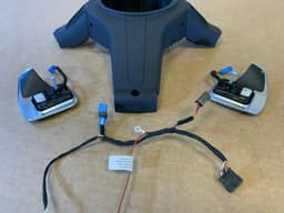 BMW BMW X3 X4 X5 X6 F25 F26 F15 F16 GENUINE M Steering Wheel Shift Paddles SET — thumbnail 8
