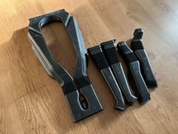 BMW BMW 7 E23 GENUINE Center Console Ventilation Duct SET x5 psc — thumbnail 2