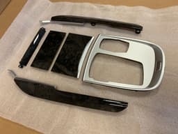 BMW BMW 7 G11 G12 OEM Center Console Interior Trim Set Fine wood version Fineline — thumbnail 2