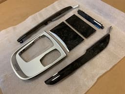 BMW BMW 7 G11 G12 OEM Center Console Interior Trim Set Fine wood version Fineline — thumbnail 3