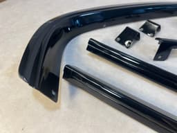 BMW Genuine BMW 7 E23 Moulding drip Exterior trim SET Shadowline SCHWARZ BLACK 6 pcs — thumbnail 6