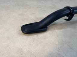 BMW Genuine BMW 7 E23 interior roof handle with Clothes hook black rear 51161848998 — thumbnail 3
