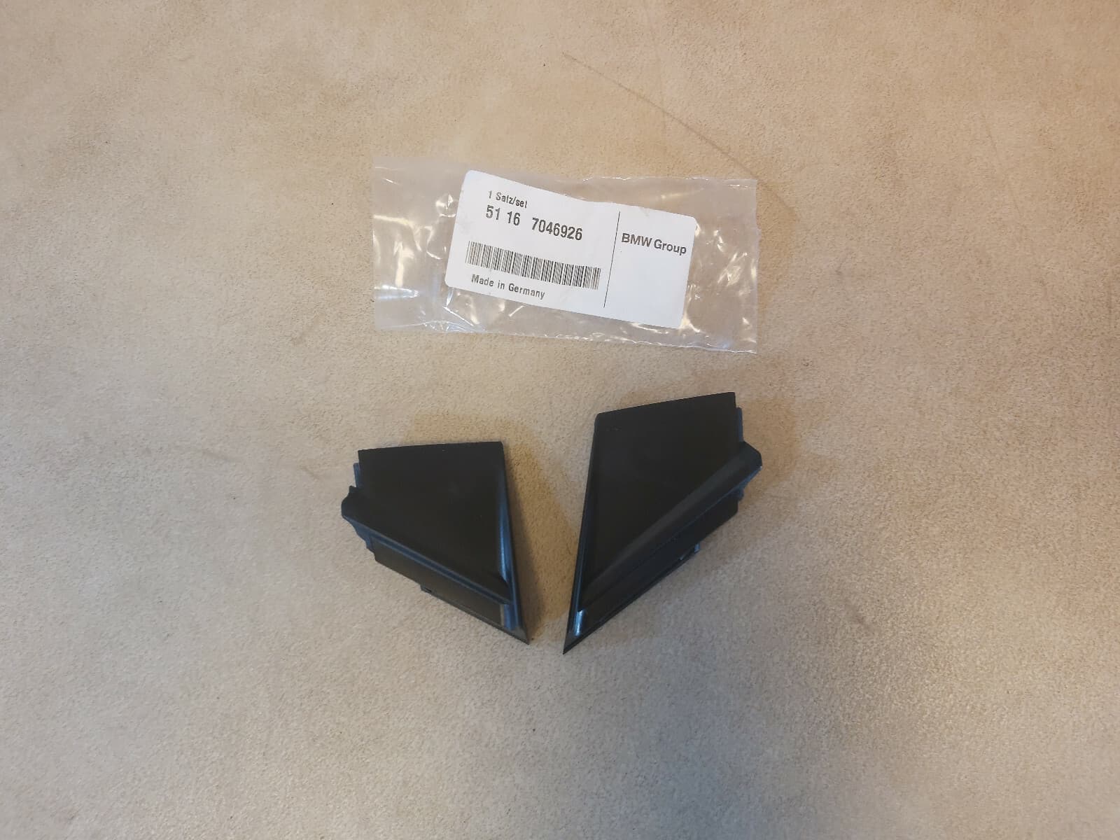 BMW Genuine BMW Alpina B7 E65 E66 E67 730d 730i 730Ld 730Li Set Cover 51167046926