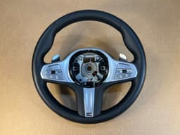 BMW BMW 7 G11/G12 LCI X7 G07 GENUINE M Steering Wheel Shift Paddles VIBRO Assist+ — thumbnail 1