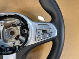 BMW BMW 7 G11/G12 LCI X7 G07 GENUINE M Steering Wheel Shift Paddles VIBRO Assist+ — thumbnail 4