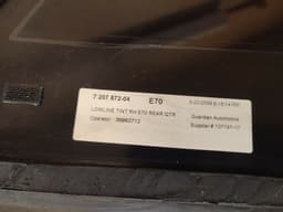 BMW BMW X5 E70 Genuine Green Side Window With Right Gasket 51377207874 — thumbnail 8