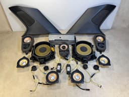 BMW BMW X5 E70 X5M E70 LCI INDVIDUAL AUDIO SOUND SPEAKER FULL SET WITH AMPLIFER — thumbnail 1
