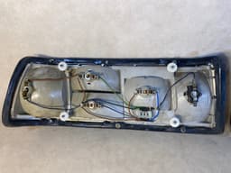 BMW BMW 7 E23 Facelift OEM REAR TAIL LIGHT SET LH / RH 1368207 1368212 — thumbnail 6