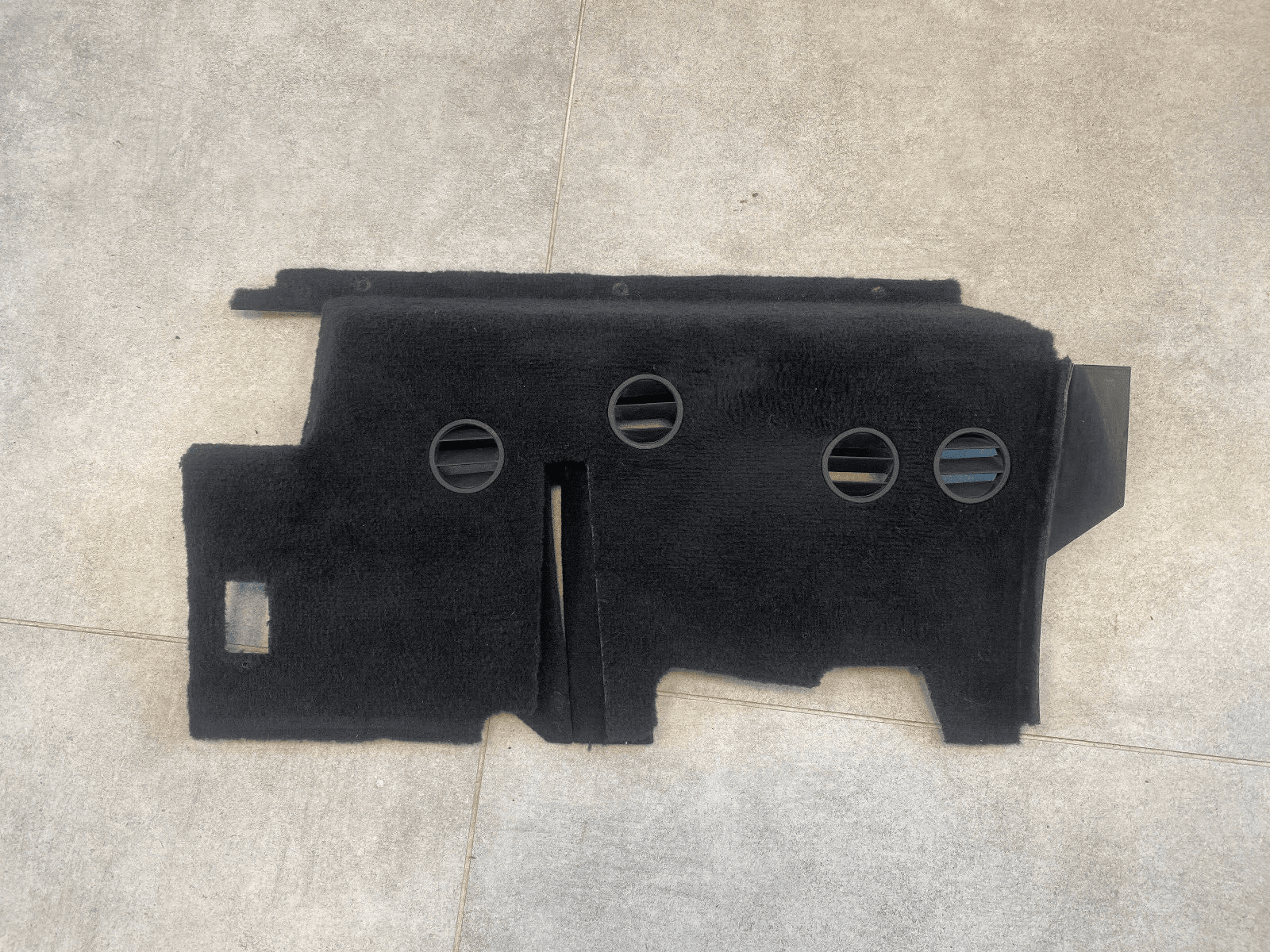Mercedes G class W463 GENUINE FOOTWELL COVER Panel Bottom Left Black LHD