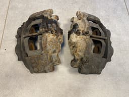 MERCEDES-BENZ Mercedes G class W463 G400 4.0 cdi Genuine FRONT Brake Caliper SET — thumbnail 3