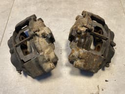 MERCEDES-BENZ Mercedes G class W463 G400 4.0 cdi Genuine FRONT Brake Caliper SET — thumbnail 8