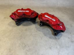 MERCEDES-BENZ Mercedes G class W463 G400 4.0 cdi Genuine FRONT Brake Caliper SET 2002 Year — thumbnail 2