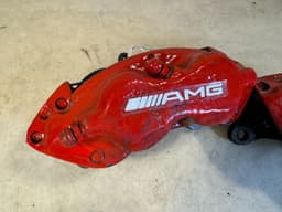 MERCEDES-BENZ Mercedes G class W463 G400 4.0 cdi Genuine FRONT Brake Caliper SET 2002 Year — thumbnail 4