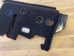 MERCEDES-BENZ Mercedes G class W463 GENUINE FOOTWELL COVER Panel Bottom Left Black LHD — thumbnail 4