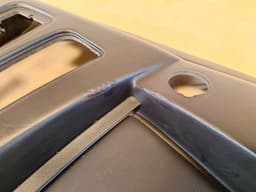 MERCEDES-BENZ Mercedes G Class W463 Left Rear Door Trim Panel Black With Led A4637304050 9E43 — thumbnail 4