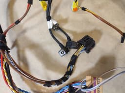 PORSCHE Porsche 911 991 Genuine Dashboard Control Panel Wiring Harness 991612501z2 — thumbnail 3