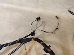PORSCHE Porsche 911 991 Genuine Dashboard Control Panel Wiring Harness 991612501z2 — thumbnail 4
