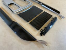 BMW BMW 7 G11 G12 Genuine Center Console Interior Carbon Fiber Trim Set Exclusive — thumbnail 7