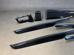 PORSCHE PORSCHE MACAN 95B MK1 R (2018-2022) Decor Strip Decor Molding Bezel Carbon SET — thumbnail 2