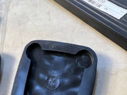 BMW BMW 7 E23 GENUINE Accelerator Rubber Brake Clutch Pad Pedal SET — thumbnail 8