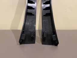 BMW Porsche 911 991 Cayman Boxster 718 981 OEM A Pillar Cover Trim LH & RH BLACK — thumbnail 5