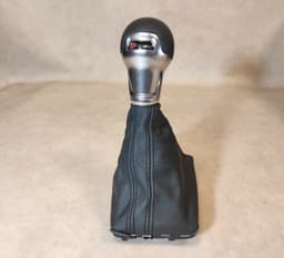 AUDI AUDI Q2 AUTOMATIC LEATHER BLACK GEAR KNOB, 81B713139, 81B 713 139 — thumbnail 2