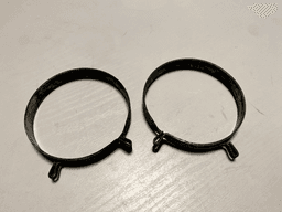 MERCEDES-BENZ Mercedes G class W463 GENUINE Hose Clamp Connector x2 psc N000000000674 — thumbnail 1