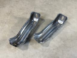 PORSCHE Porsche 911 991 GENUINE Rear Bumper Thermal insulation Holder Bracket — thumbnail 4