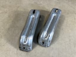 PORSCHE Porsche 911 991 GENUINE Rear Bumper Thermal insulation Holder Bracket — thumbnail 5