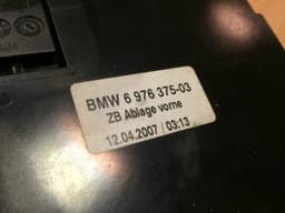 BMW BMW 5 e60 e61 LCI OEM Box for small things in the instrument panel 51456976375 — thumbnail 3