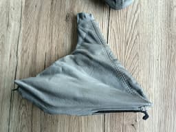 BMW BMW 5 E34 OEM Leather Gray Cover Gearshift & Cover Parking Brake — thumbnail 4