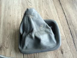 BMW BMW 5 E34 OEM Leather Gray Cover Gearshift & Cover Parking Brake — thumbnail 8
