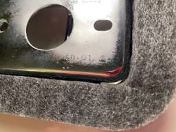 PORSCHE Porsche 911 991.1 991.2 GENUINE Support Retainer Bracket Plate Down Cargo Hook — thumbnail 5