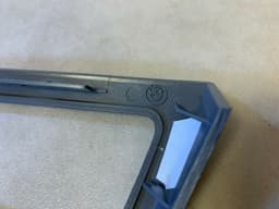 BMW BMW 5 E60 E61 GENUINE Left Decorative Dashboard Strip Titan II DUNKEL LHD — thumbnail 7