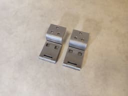 MERCEDES-BENZ STAINLESS STEEL Mercedes W463 G class Trunk Door Hinge Set of 2 PCS A4637406600 — thumbnail 5