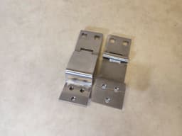 MERCEDES-BENZ STAINLESS STEEL Mercedes W463 G class Trunk Door Hinge SET of 2 PCS A4637406600 — thumbnail 9