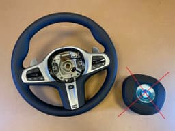BMW BMW 5 6 X3 X4 G30 G31 G32 G01 G02 LCI EU M Steering Wheel HEATED ASSIST VIBRO — thumbnail 1