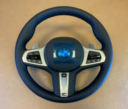 BMW BMW 5 6 X3 X4 G30 G31 G32 G01 G02 LCI EU M Steering Wheel HEATED ASSIST VIBRO — thumbnail 2