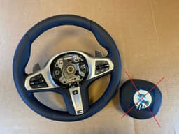 BMW BMW 5 6 X3 X4 G30 G31 G32 G01 G02 G08 LCI M Steering Wheel Paddles HEATING ACC — thumbnail 1