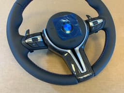 BMW BMW F15 F16 F20 F22 F25 F26 F30 F31 F32 F33 OEM M2 Steering Wheel CARBON VIBRO — thumbnail 9