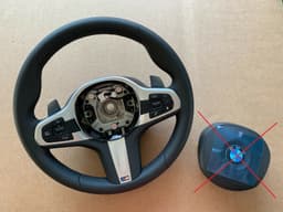 BMW BMW 5 6 X3 X4 G30 G31 G32 G38 G01 G02 G08 OEM M Steering Wheel Shift Paddles — thumbnail 1