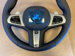 BMW BMW 5 6 X3 X4 G30 G31 G38 G32 G01 G02 LCI EU OEM M Steering Wheel Paddle HEATING — thumbnail 5