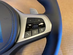 BMW BMW 5 6 X3 X4 G30 G31 G38 G32 G01 G02 LCI EU OEM M Steering Wheel Paddle HEATING — thumbnail 4
