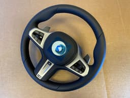 BMW BMW 5 6 X3 X4 G30 G31 G38 G32 G01 G02 LCI EU OEM M Steering Wheel Paddle HEATING — thumbnail 10